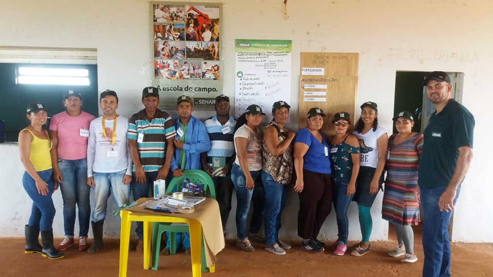 Prefeitura de São João das Missões e Senar promovem curso de implantação de Horta para agricultores familiares